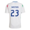 Maglia ufficiale Italia Alessandro Bastoni 23 Trasferta Euro 2024 per Uomo